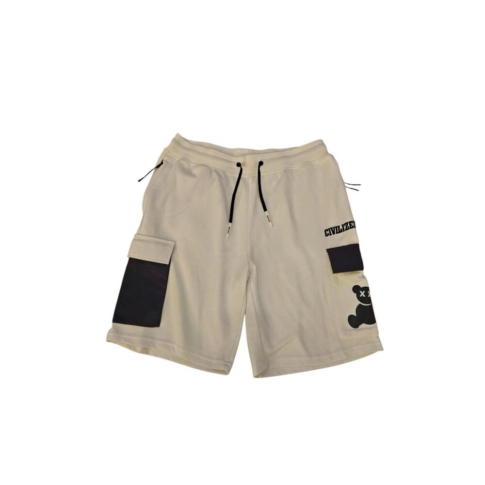 Civilized White‎ Mens Shorts SIZE XL